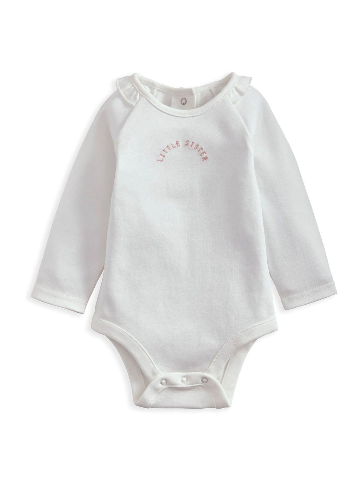Mamas & Papas Pink Little Sister Bodysuit & Leggings Set