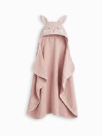 MORI Pink Bunny Supersoft Hooded Towel