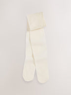 Ecru Bridesmaid Flower Girl Sparkle Single Pack Tights