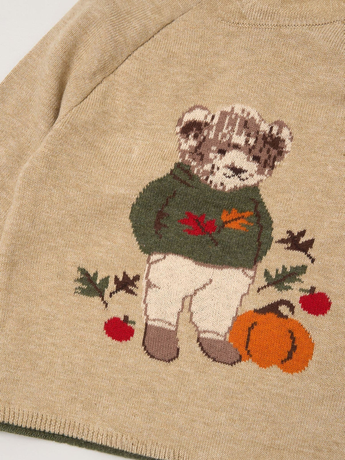 Rock-A-Bye Baby Boutique Light Beige True Knit Jumper and Leggings Set