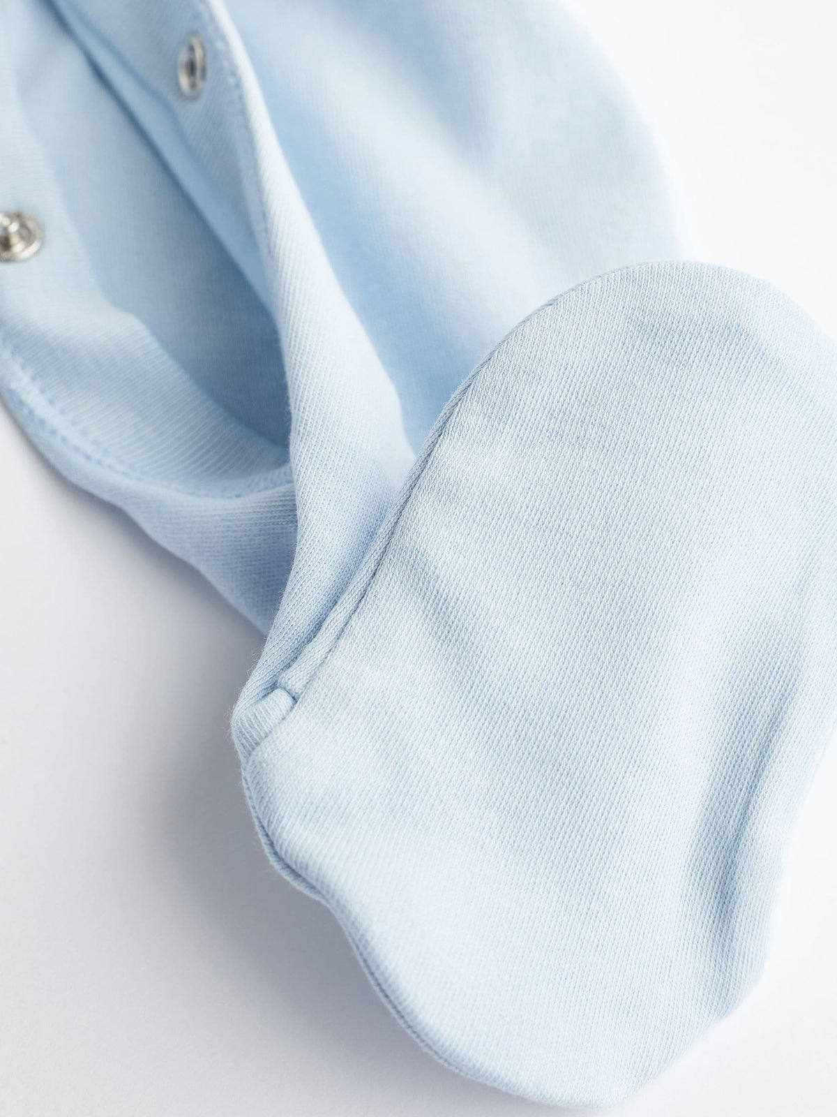 Blue/White 3 Pack Baby Sleepsuits (0-2yrs)