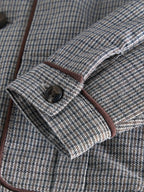Mamas & Papas Grey Houndstooth Bomber Jacket