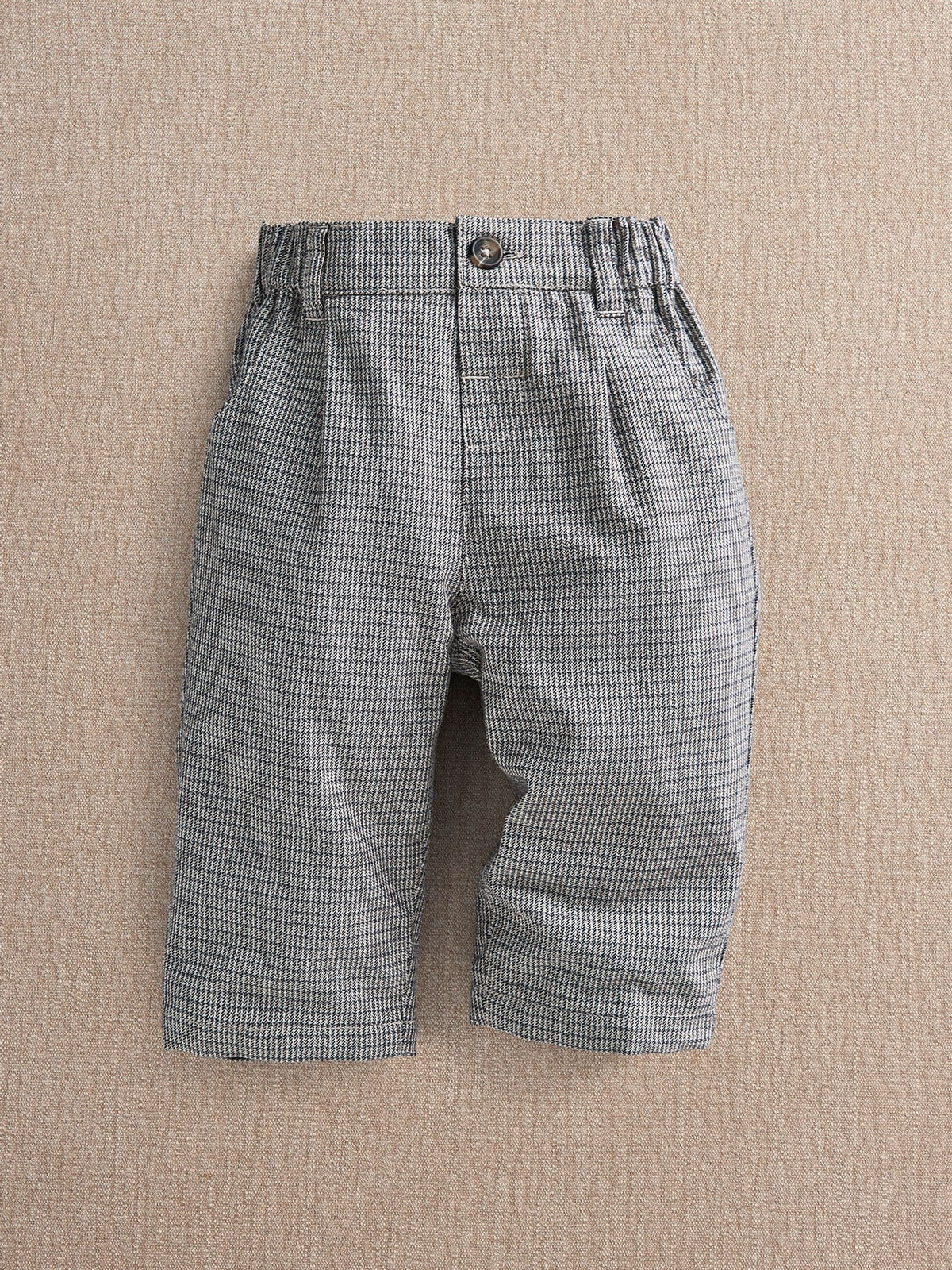 Mamas & Papas Grey Houndstooth Trousers