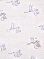 aden + anais White Large 100% Cotton Muslin Blankets 3 Pack