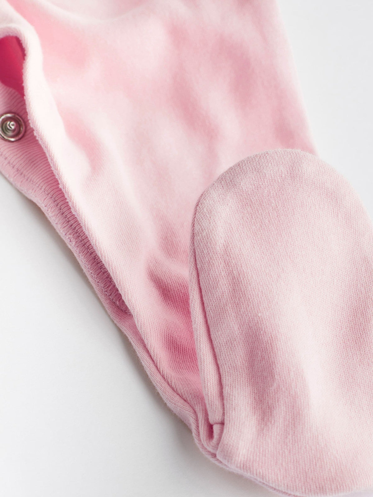 Pink/White 3 Pack Baby Sleepsuits (0-2yrs)