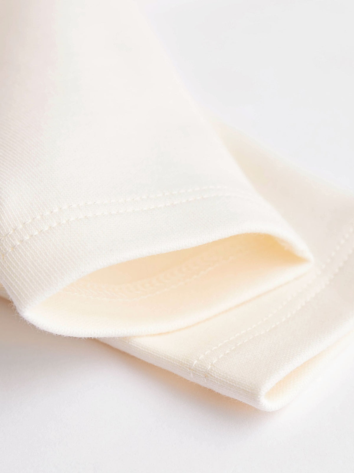 Cream Essential Baby Long Sleeve Bodysuits 5 Pack