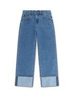 Levi's® Wide Leg Roll Up Cuff Jeans
