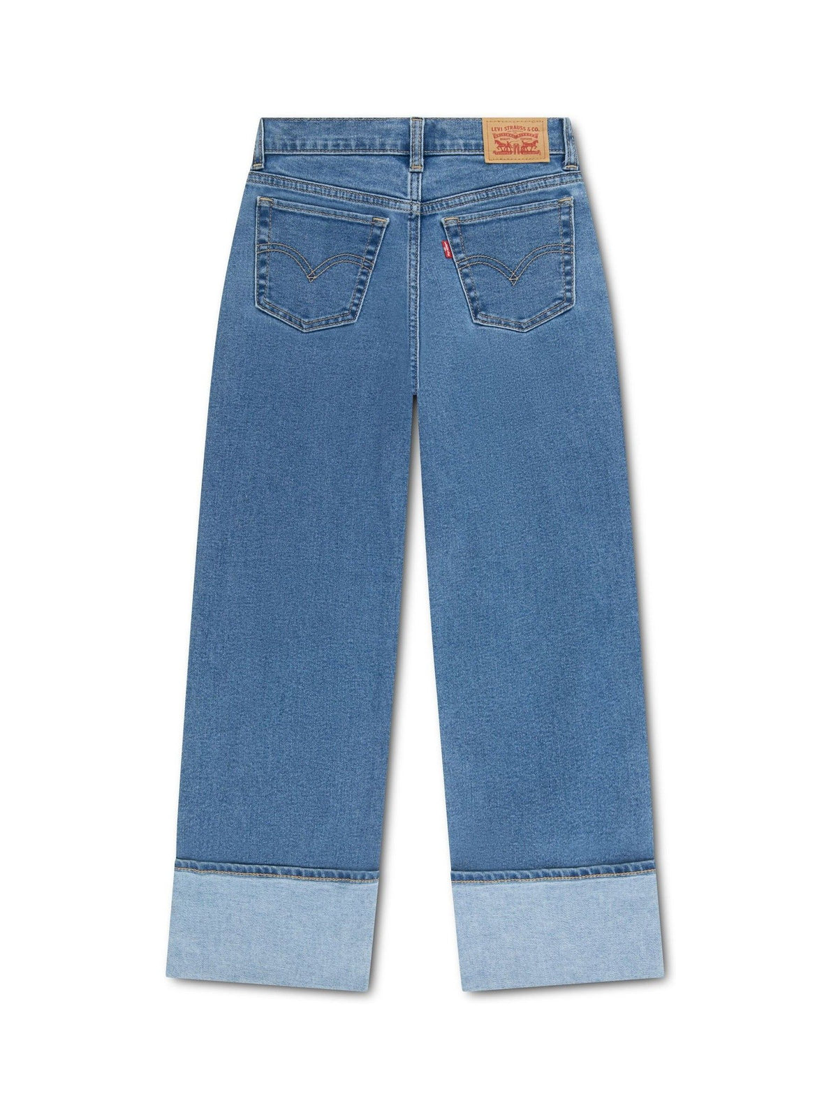 Levi's® Wide Leg Roll Up Cuff Jeans