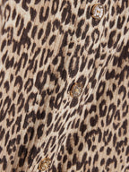 River Island Brown Leopard Cardigan & Leggings Set