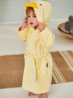 JoJo Maman Bébé Yellow Duck Cotton Towelling Robe