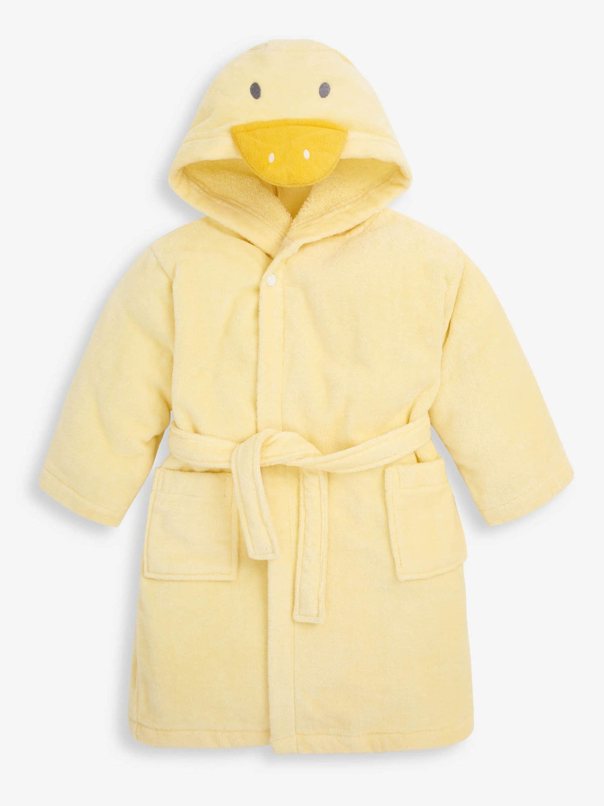 JoJo Maman Bébé Yellow Duck Cotton Towelling Robe