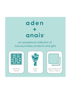 aden + anais White Large Silky Stargaze Soft Muslin Blankets 3 Pack