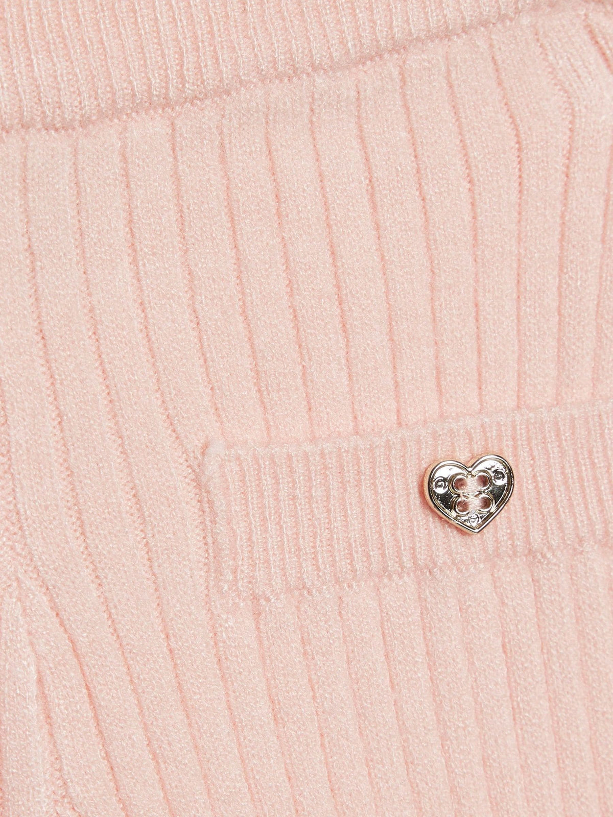 River Island Pink Faux Fur Collar Cardigan & Trousers Set