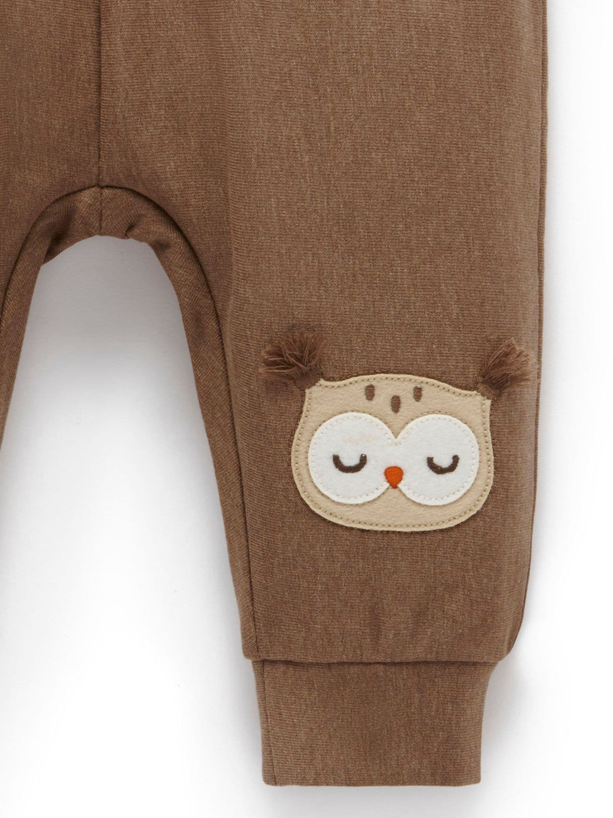 Purebaby Brown Longsleeve Bodysuit & Legging Set