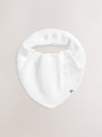 White Bibs 5 Pack