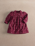 Mamas & Papas Red Embroidered Double Breasted Dress