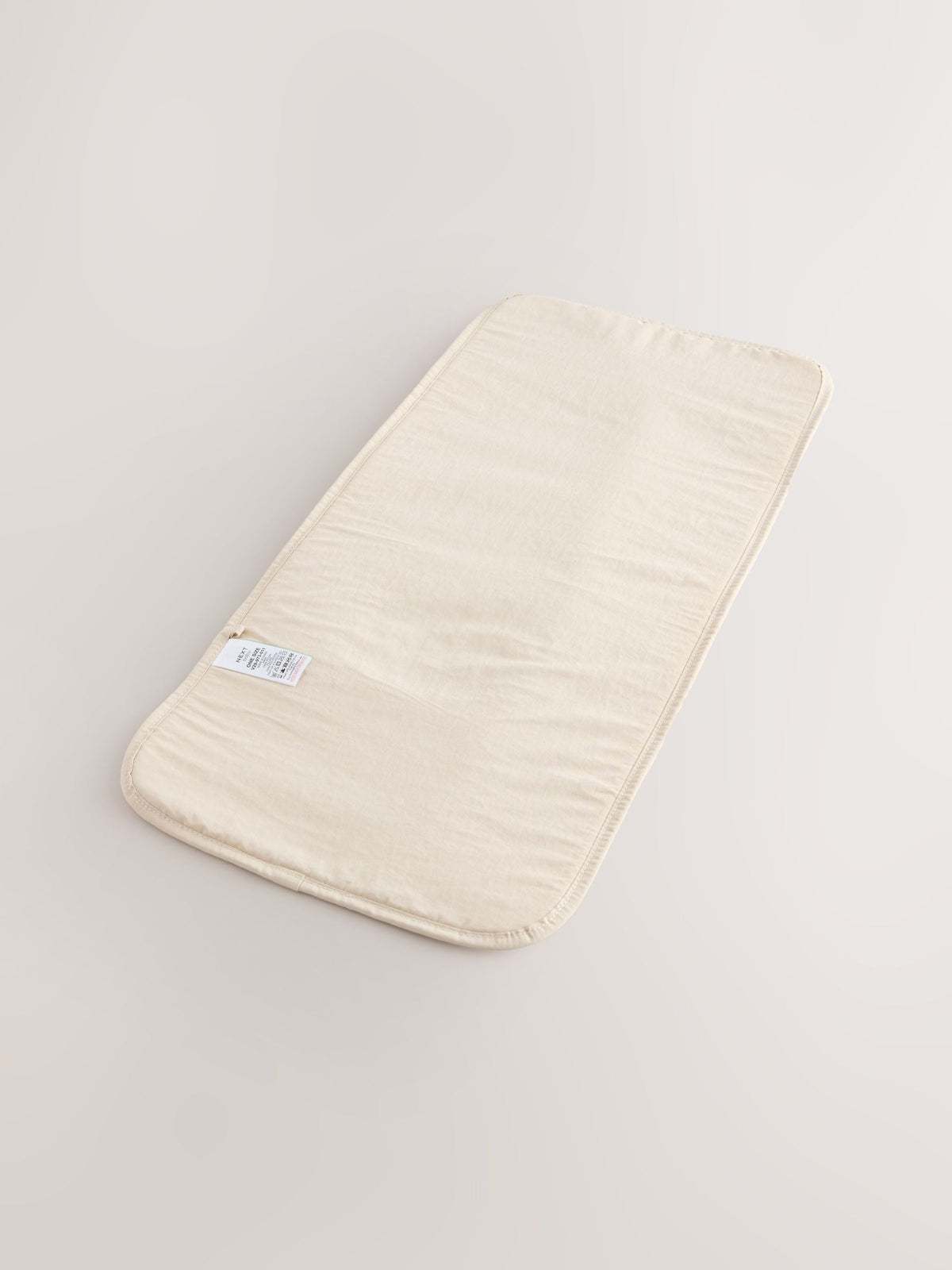 Cream Quilted Baby Changing Bag