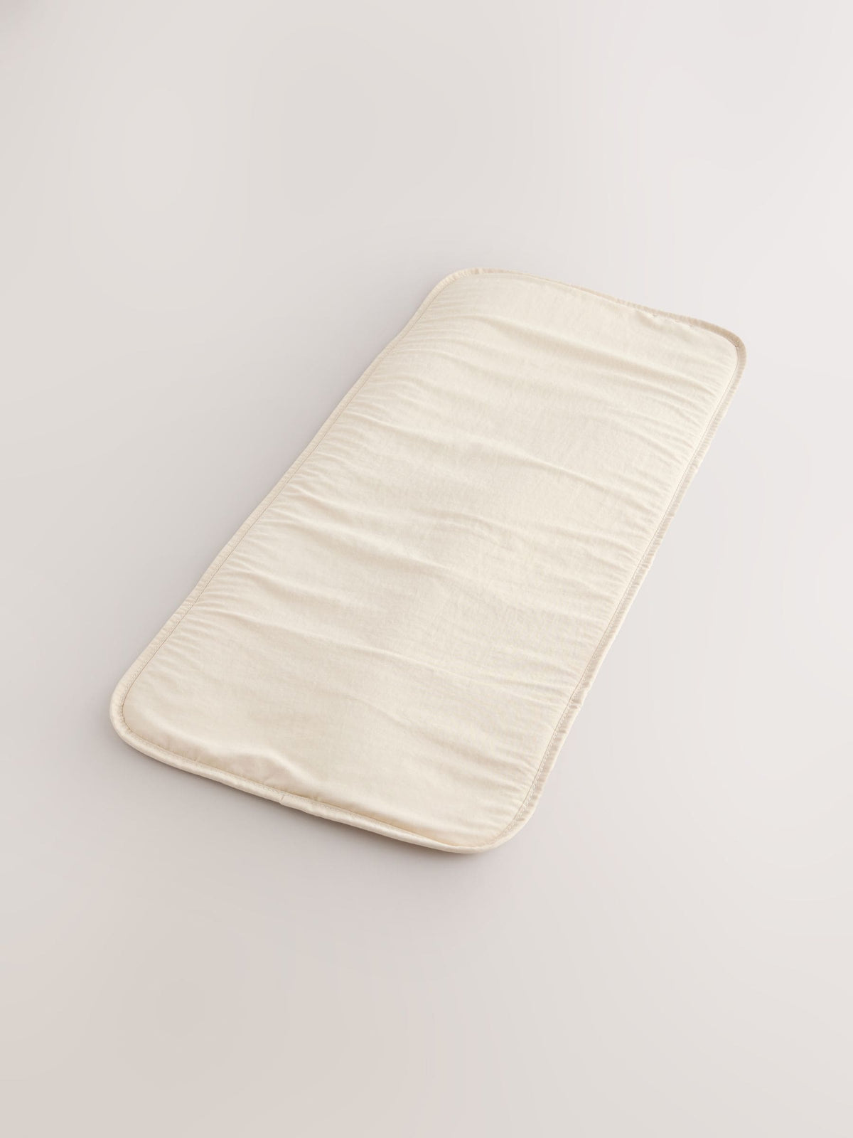 Cream Quilted Baby Changing Bag