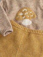 Mamas & Papas Brown Toadstool Knitted Top & Bottoms Set