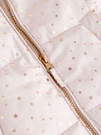 Light Pink Star Print Shower Resistant Snowsuit (3mths-7yrs)