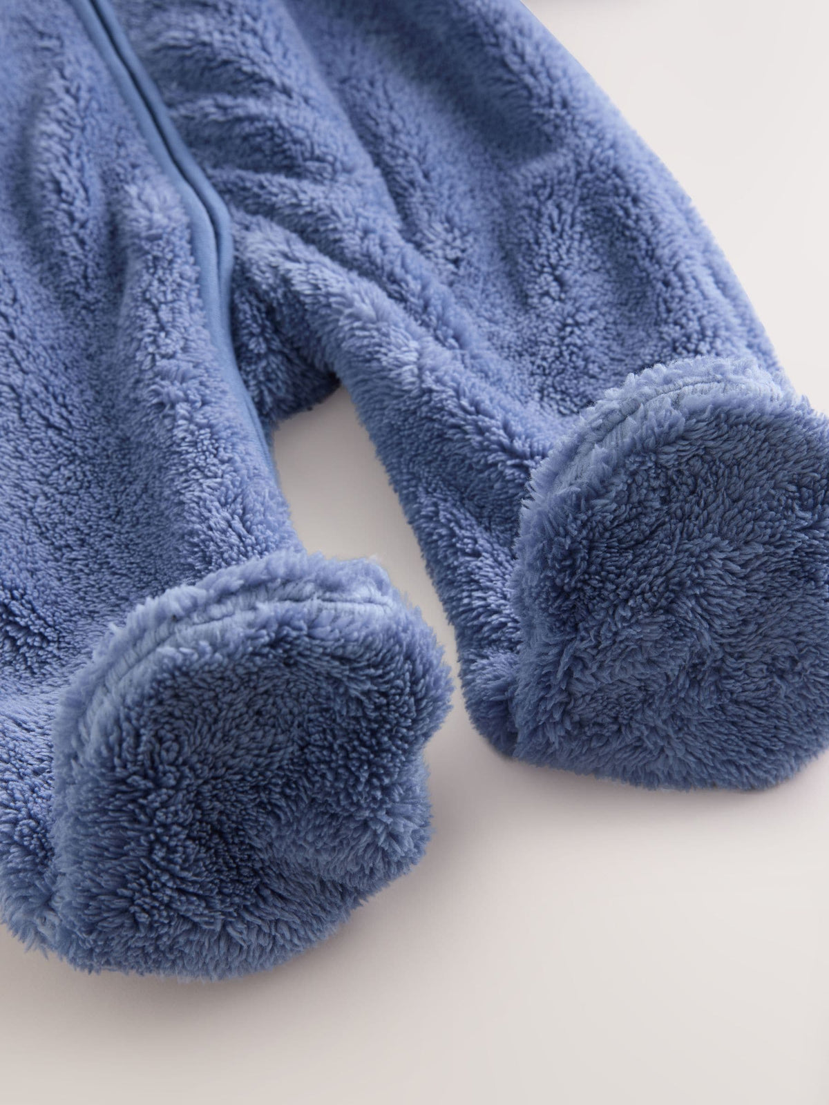 Navy Fleece Baby Pramsuit (0-18mths)