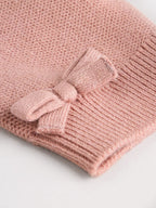 Pink Baby Knitted Wrap Jumper and Leggings 2 Piece Set (0mths-2yrs)
