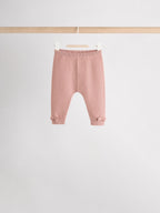Pink Baby Knitted Wrap Jumper and Leggings 2 Piece Set (0mths-2yrs)