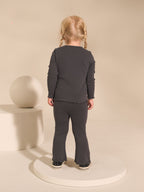 Animal Print Ribbed Flare Leggings 5 Pack (3mths-7yrs)