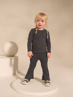 Animal Print Ribbed Flare Leggings 5 Pack (3mths-7yrs)