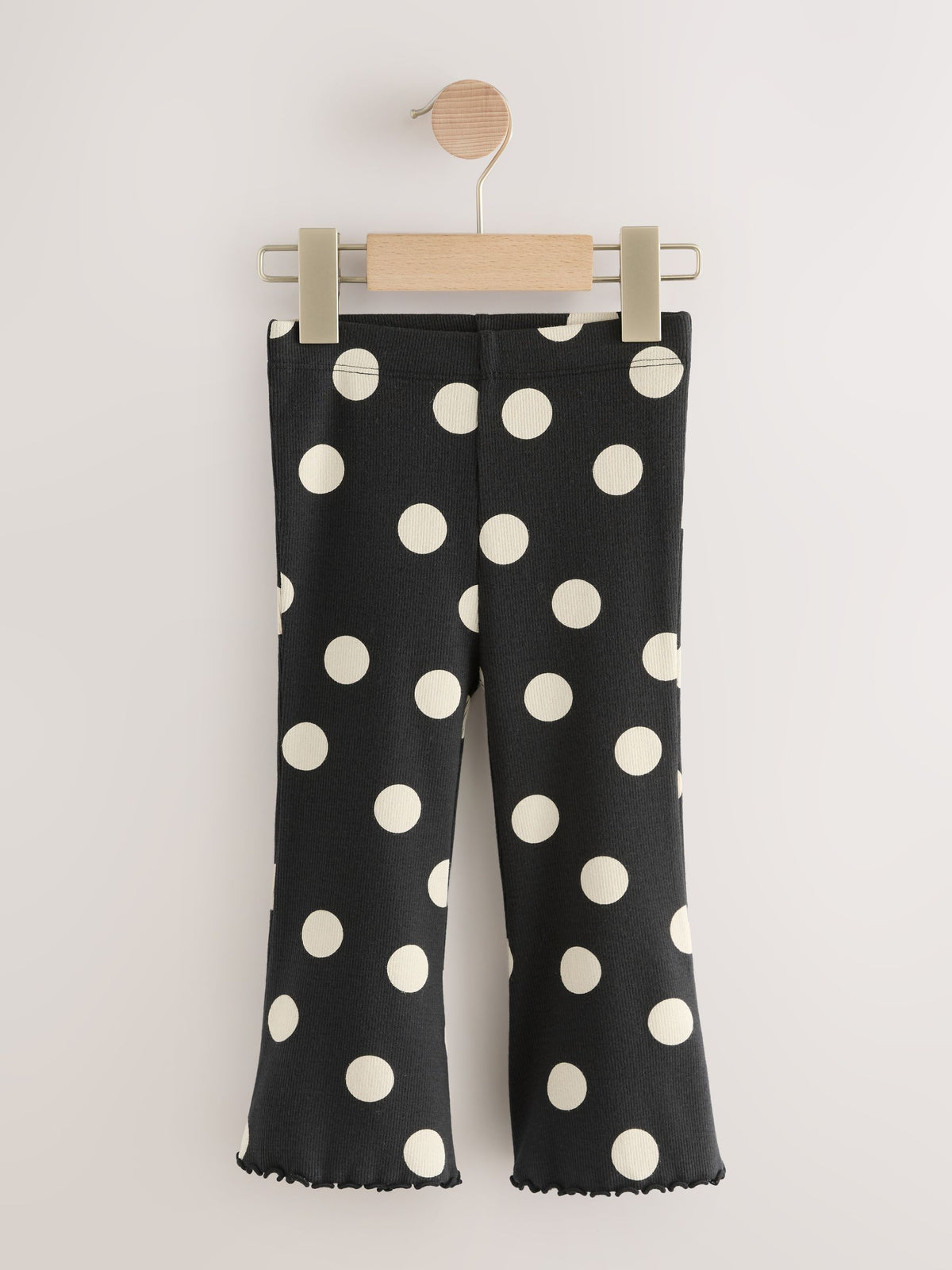 Animal Print Ribbed Flare Leggings 5 Pack (3mths-7yrs)