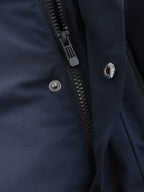 Navy Waterproof Parka Coat (3-17yrs)