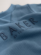 Baker by Ted Baker Textured Long Sleeve Romper