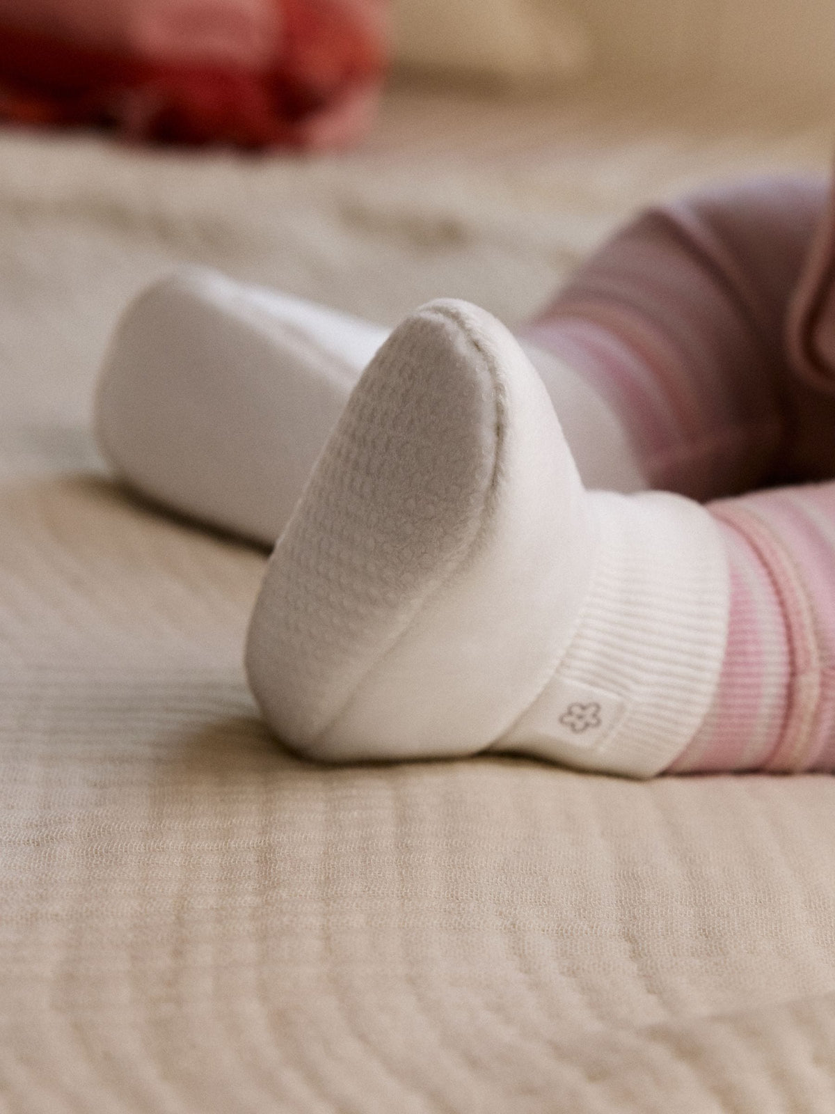White Bootie Shoes (0-18mths)