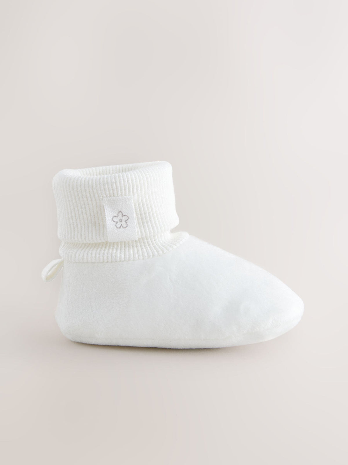 White Bootie Shoes (0-18mths)