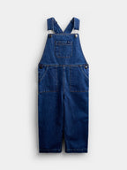 JoJo Maman Bébé Mid Wash Blue Denim Dungaree Set