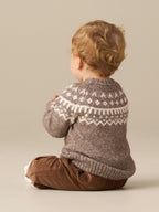 Angel & Rocket Red Oliver Fairisle Jumper And Trousers Set