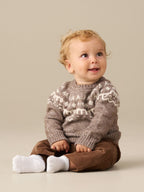 Angel & Rocket Red Oliver Fairisle Jumper And Trousers Set