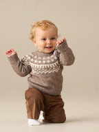 Angel & Rocket Red Oliver Fairisle Jumper And Trousers Set