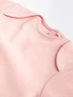 Pink/White 10 Pack Essential Short Sleeve Baby Bodysuits