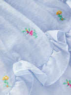Boden Tiered Ruffle Sash Dress
