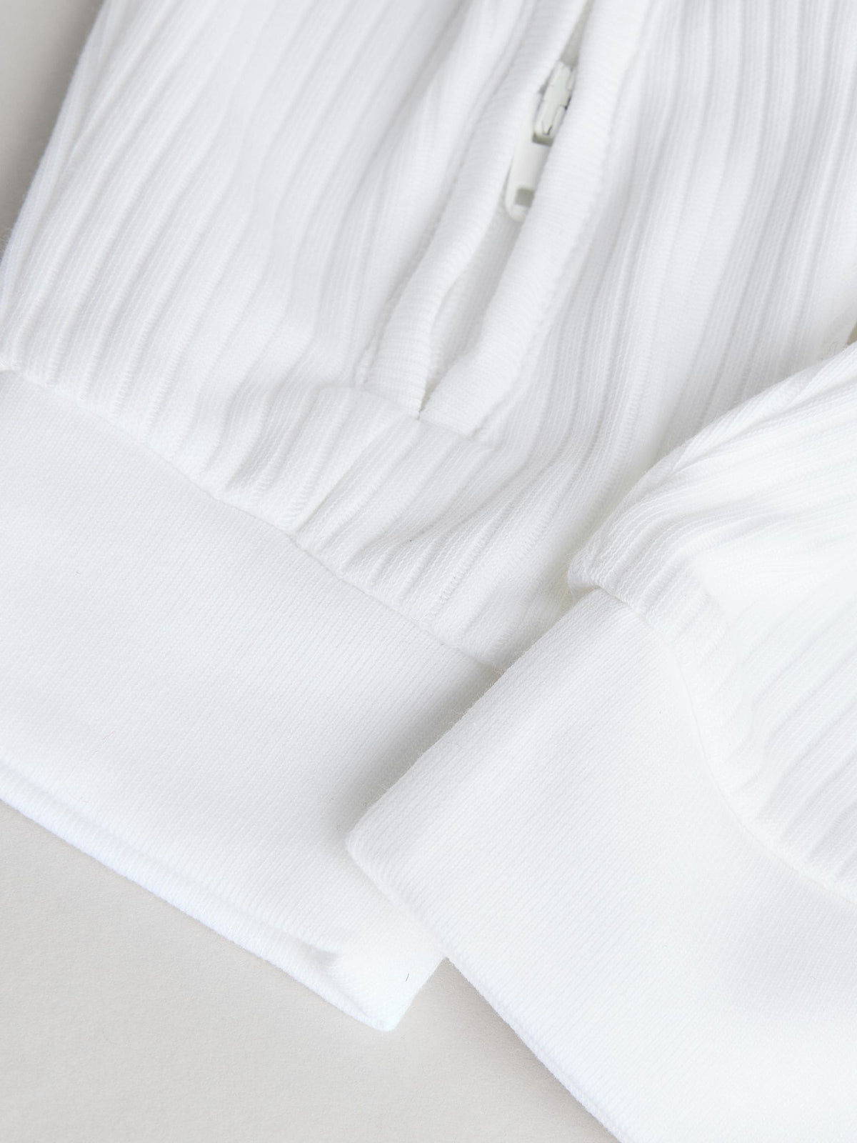 White 100% Cotton Two Way Zip Baby Footless Sleepsuits 3 Pack (0mths-2yrs)