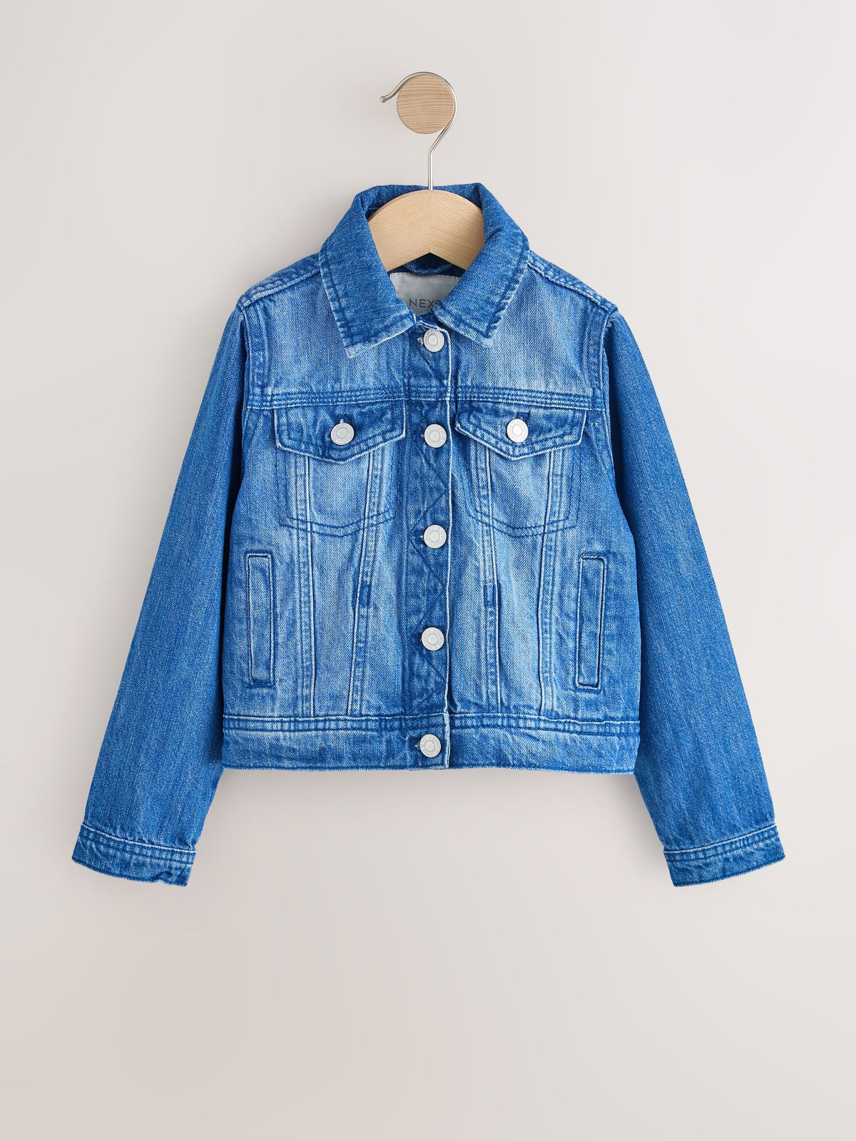 Denim Bright Blue Western Jacket (3-16yrs)