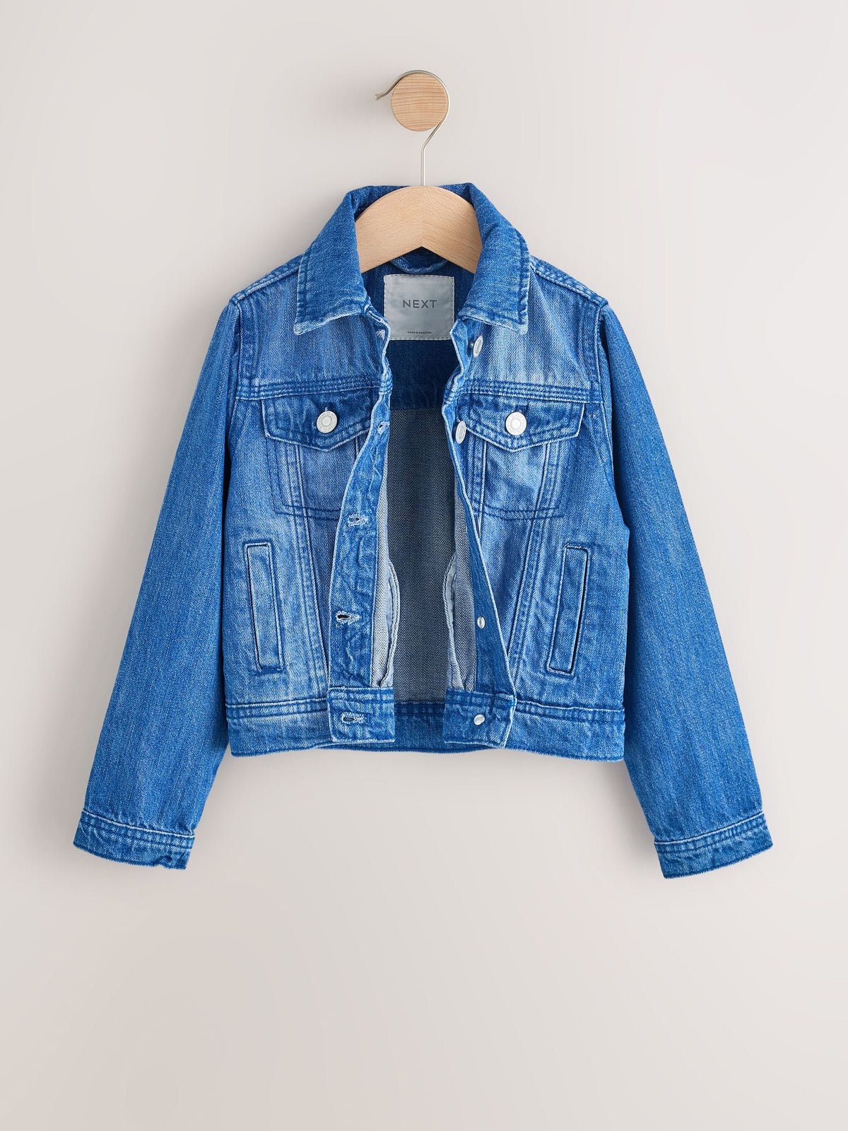 Denim Bright Blue Western Jacket (3-16yrs)