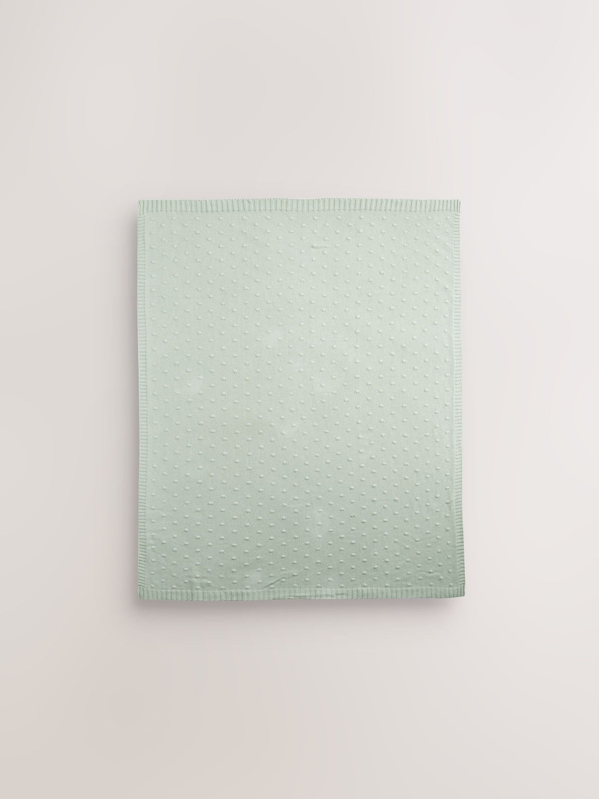 Sage Green Bobble Blanket