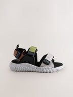 Grey/Black Utility Trekker Walking Sandals