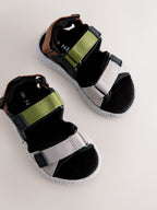 Grey/Black Utility Trekker Walking Sandals