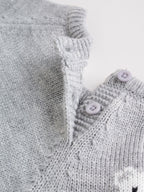Grey Bear Knitted Top and Leggings Set (0mths-2yrs)