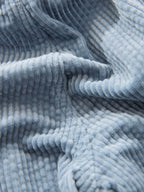 Light Blue Barrel Leg Textured Corduroy Pull On Trousers (3mths-7yrs)