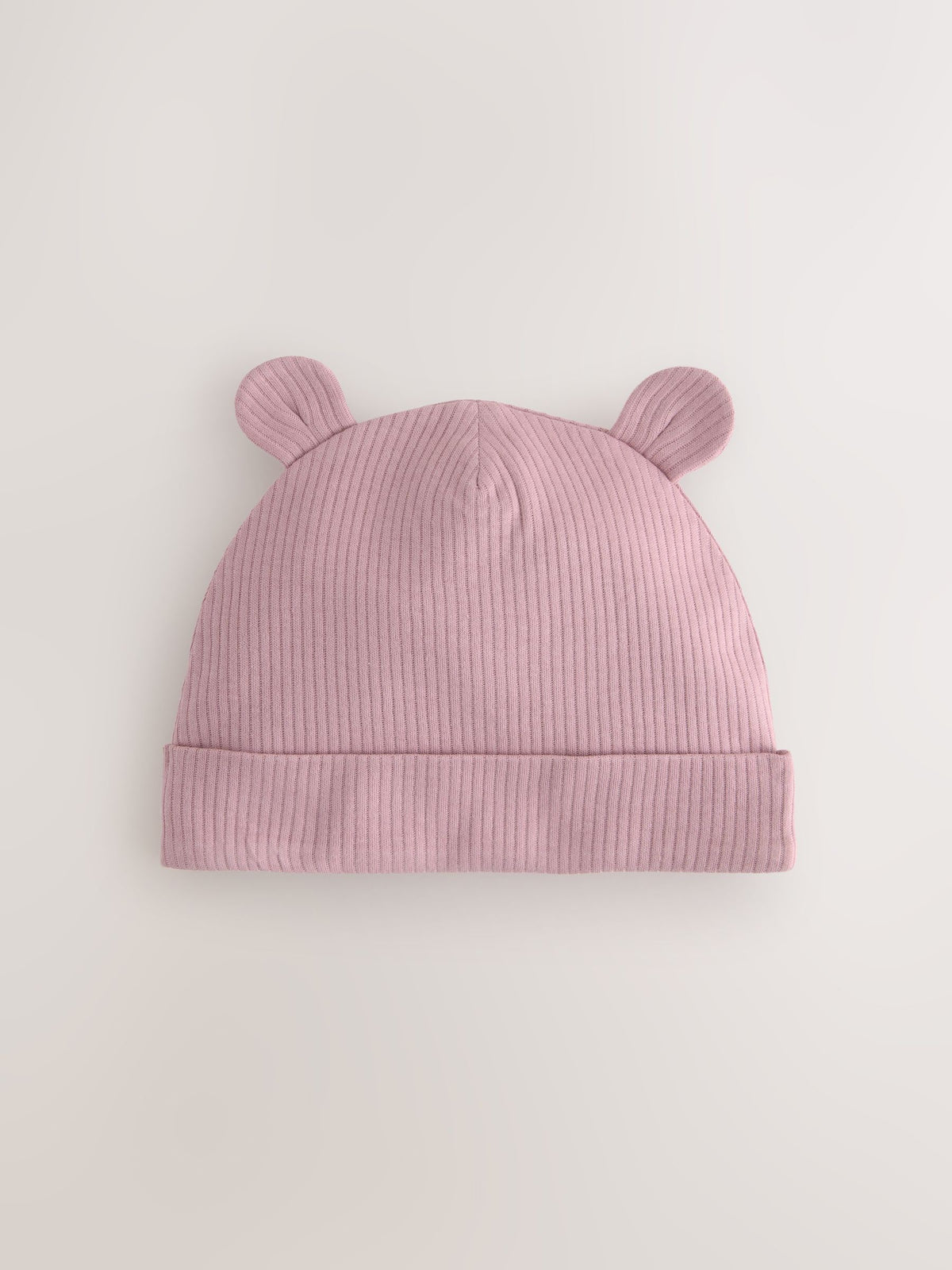 Pink 3 Pack Baby Beanies (0-18mths)