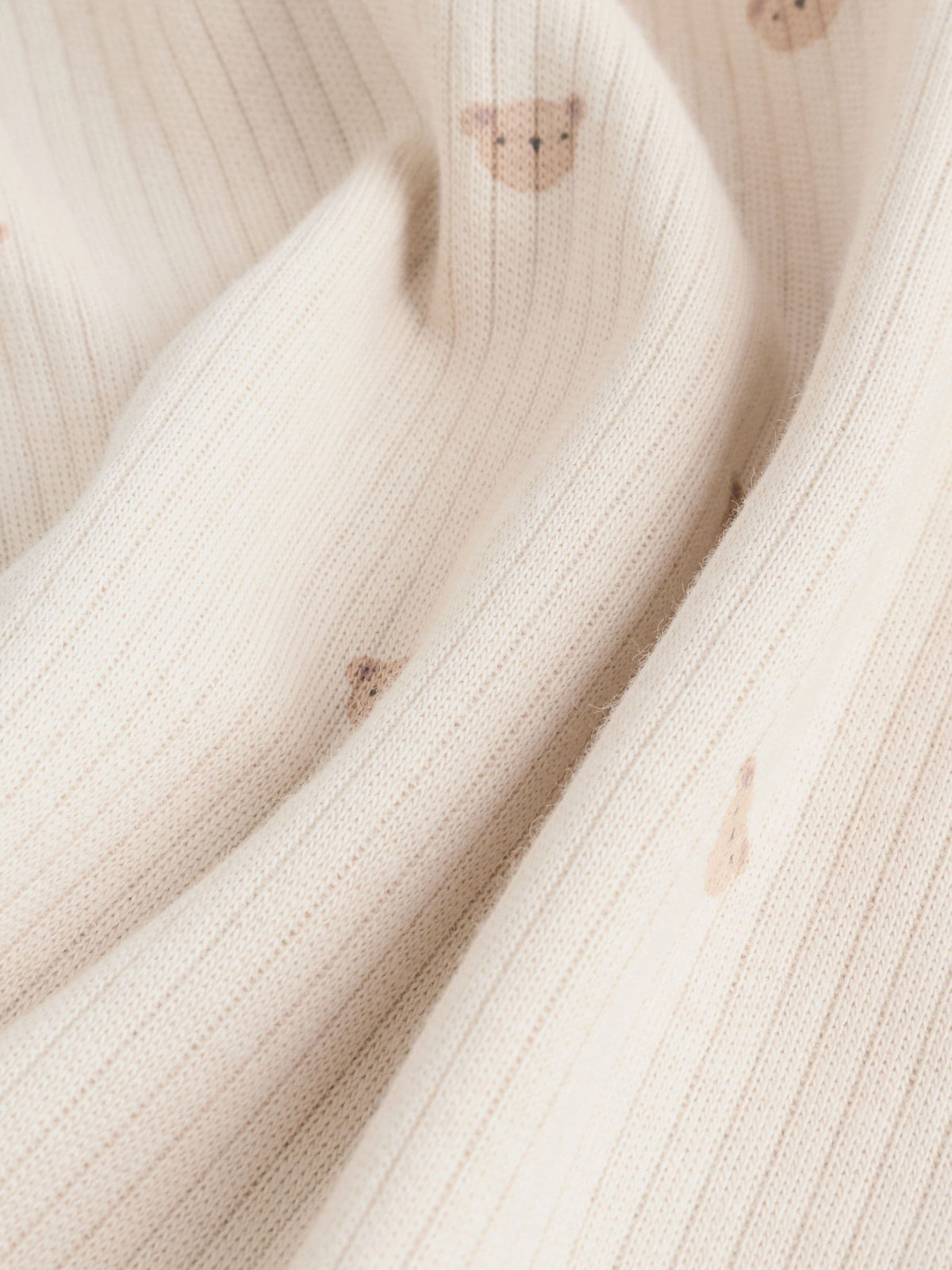 Neutral Bear Baby Long Sleeve Bodysuits 5 Pack
